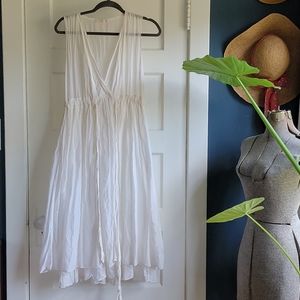 CP Shades White Cotton Dress
